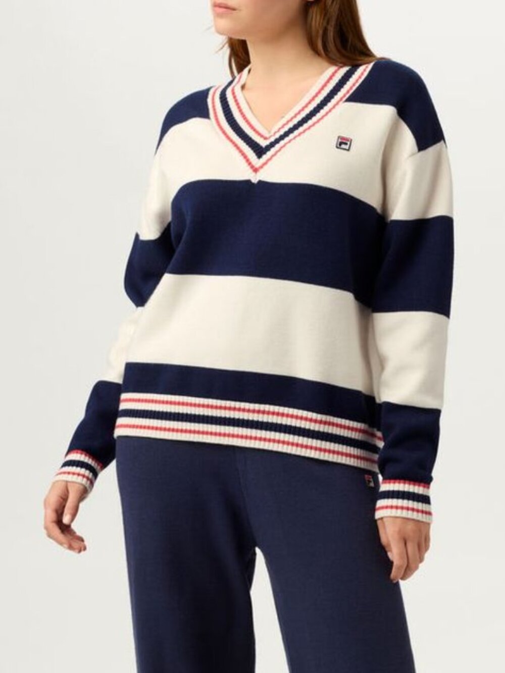 FILA Varsity Sweater & Pants Set NWT Sz S/M - Picture 5 of 9